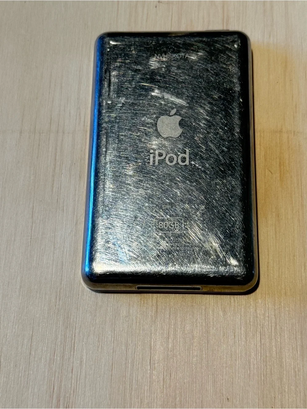 iPod Model:A1238 6THGen 80GB Slv Stuck On Red X For-Parts/Repair Read Info Blw!